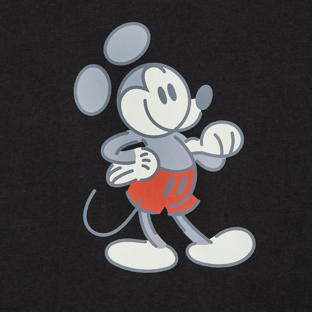 Mickey Mouse Genuine Mousewear T-Shirt for Adults – Black