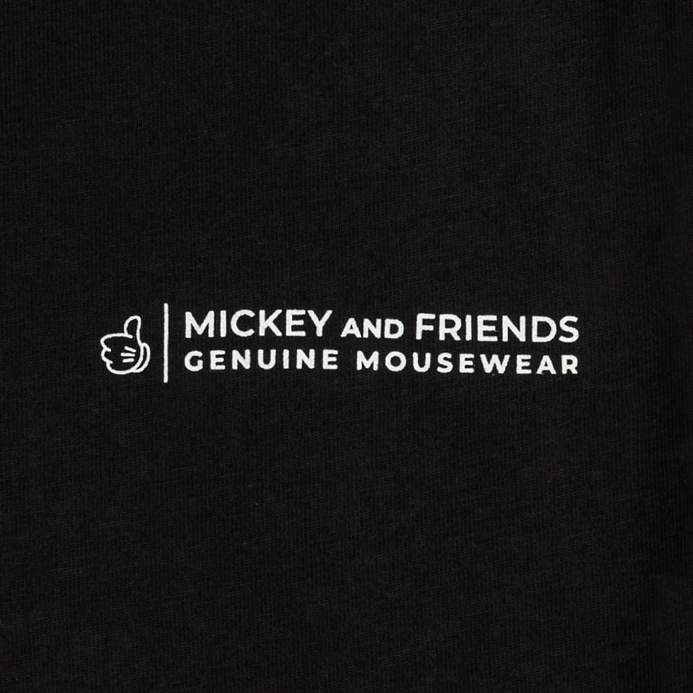 Mickey Mouse Genuine Mousewear T-Shirt for Adults – Black