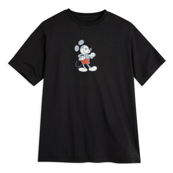 Mickey Mouse Genuine Mousewear T-Shirt for Adults – Black