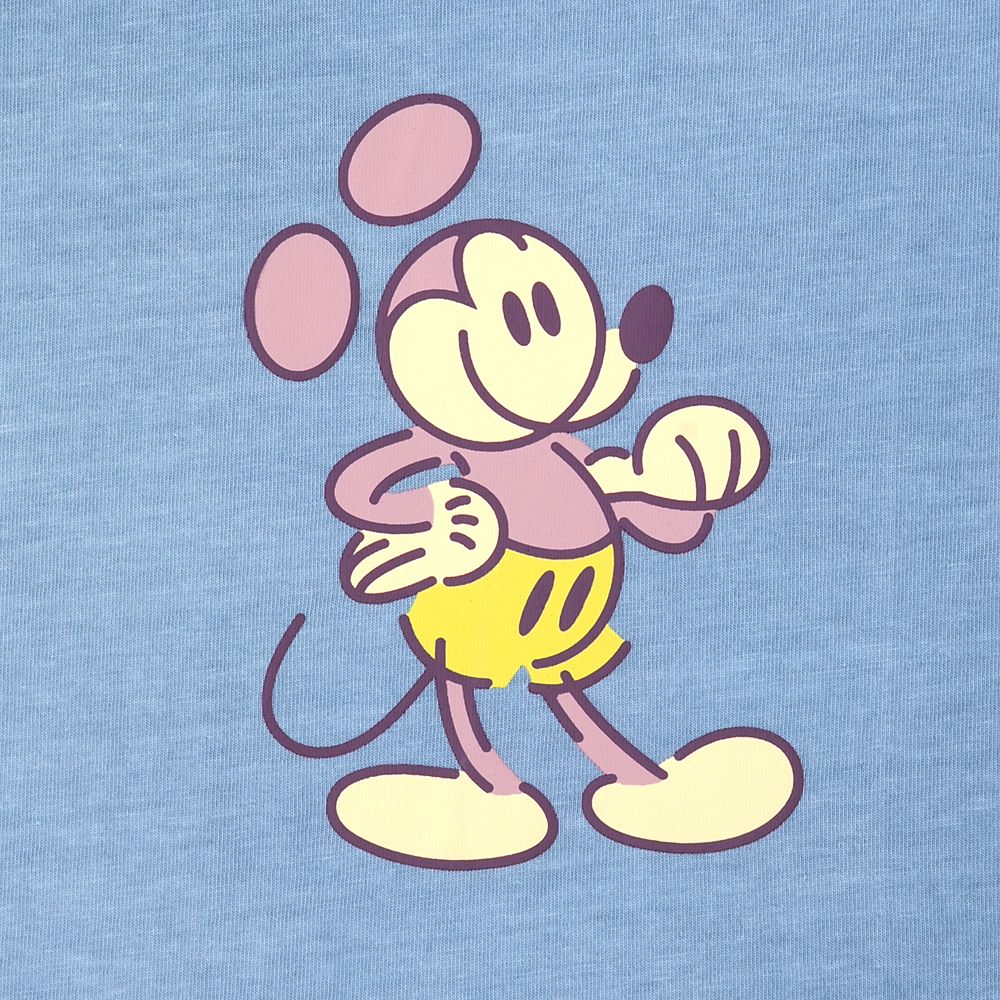 Mickey Mouse Genuine Mousewear T-Shirt for Adults – Blue