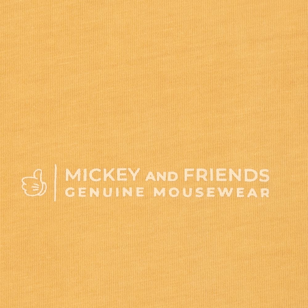 Mickey Mouse Genuine Mousewear T-Shirt for Adults – Gold