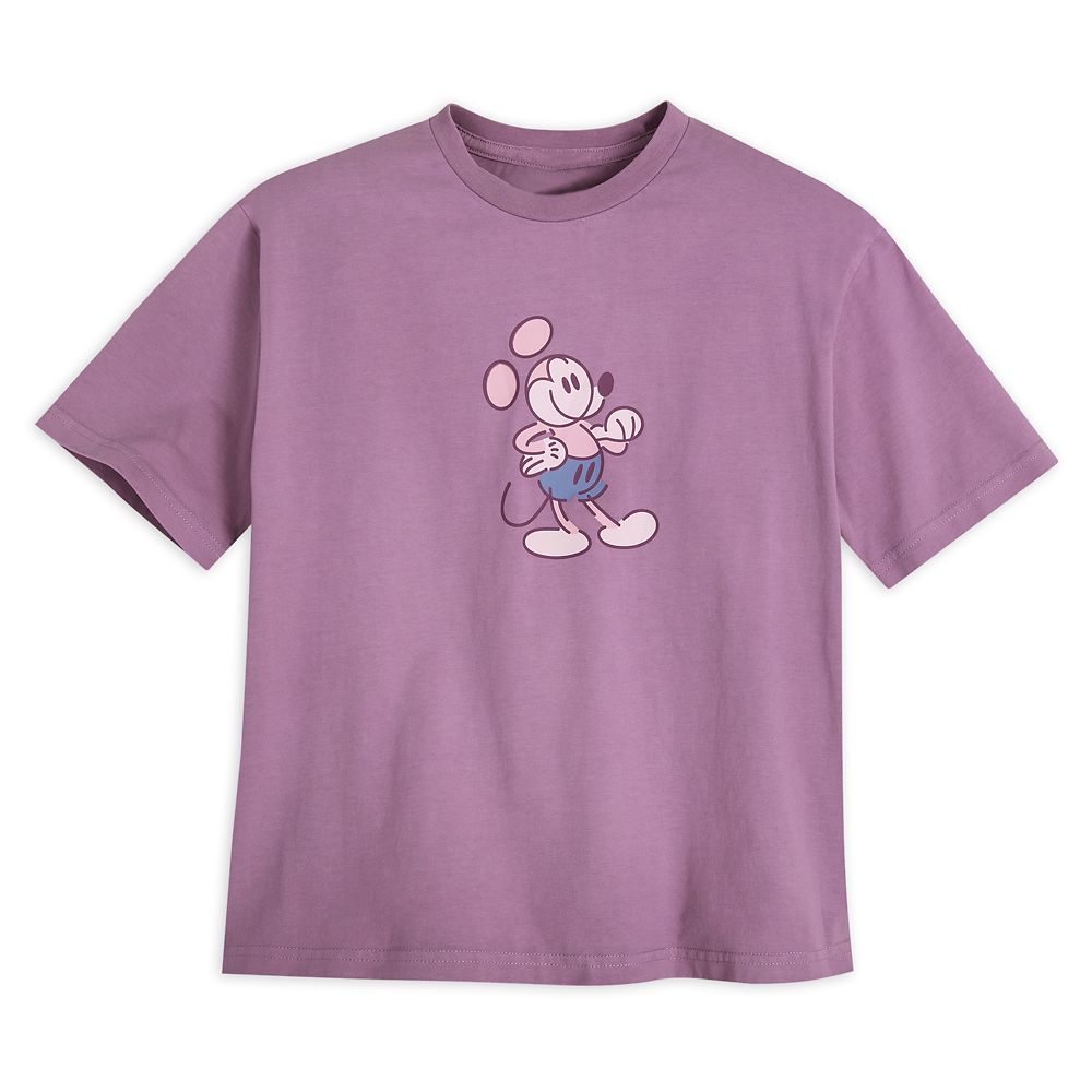 Mickey Mouse Genuine Mousewear T-Shirt for Women – Plum | shopDisney