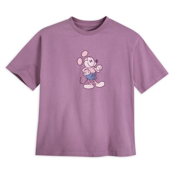 Mickey Mouse Genuine Mousewear T-Shirt for Women – Plum