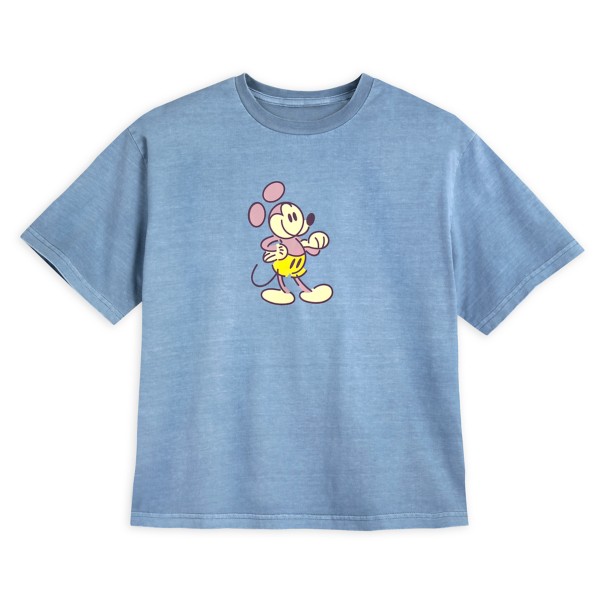 Mickey Mouse Genuine Mousewear T-Shirt for Women – Blue