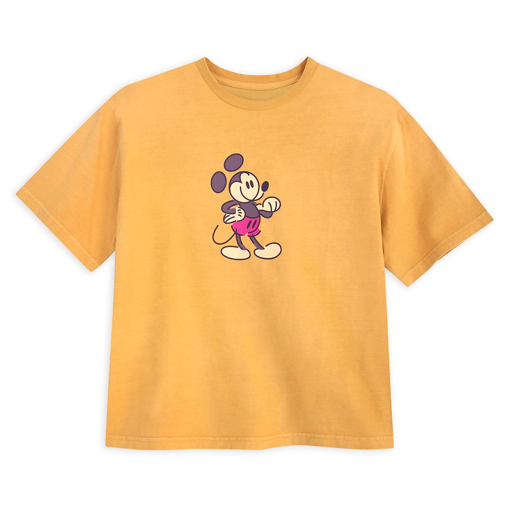 Mickey Mouse Genuine Mousewear T-Shirt for Women – Gold here now