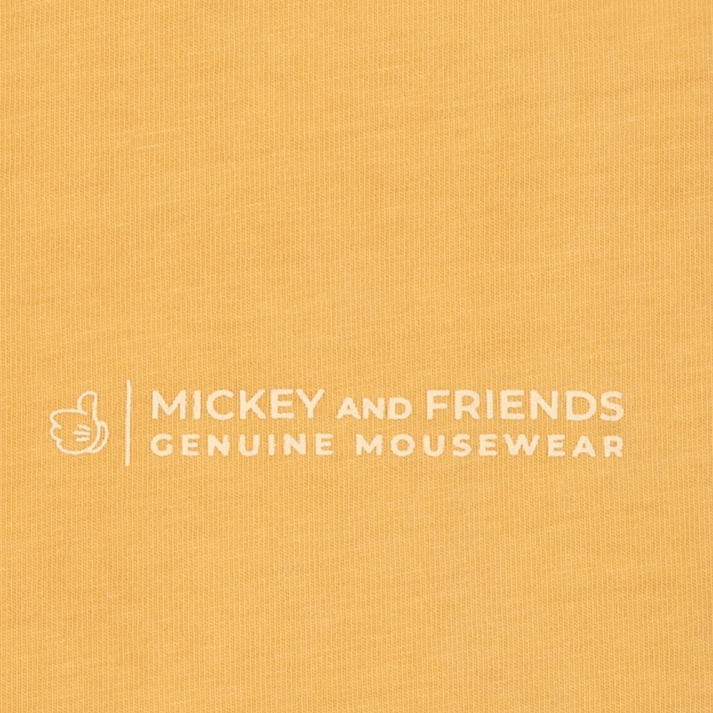 Mickey Mouse Genuine Mousewear T-Shirt for Women – Gold