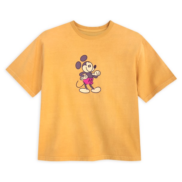 Mickey Mouse Genuine Mousewear T-Shirt for Women – Gold