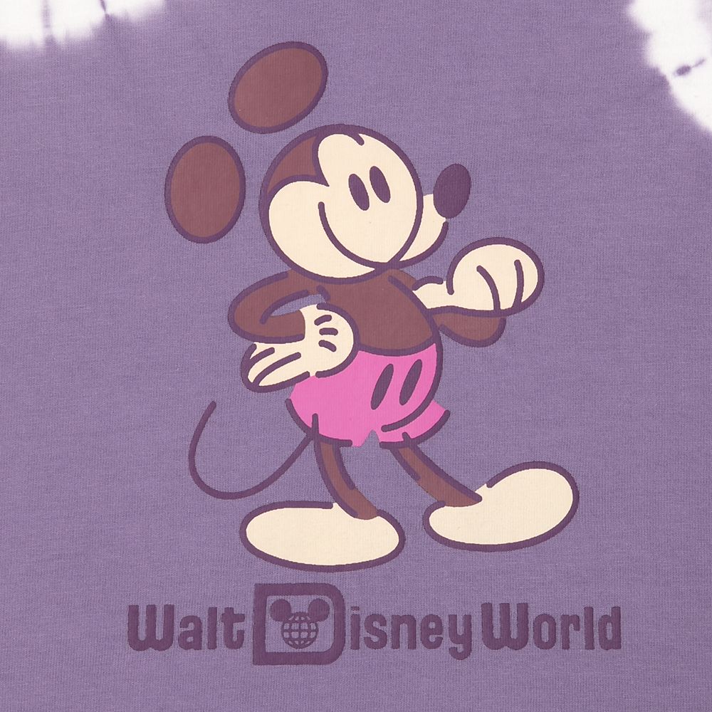 Mickey Mouse Genuine Mousewear Tie-Dye T-Shirt for Women – Walt Disney World