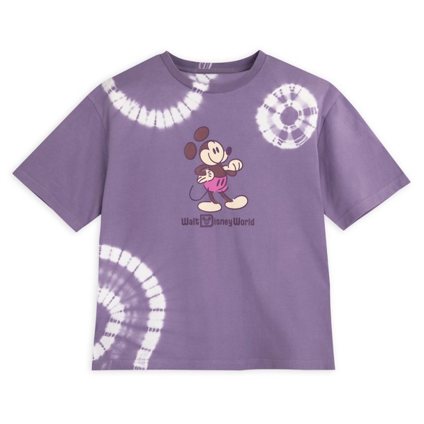 Mickey Mouse Genuine Mousewear Tie-Dye T-Shirt for Women – Walt Disney World