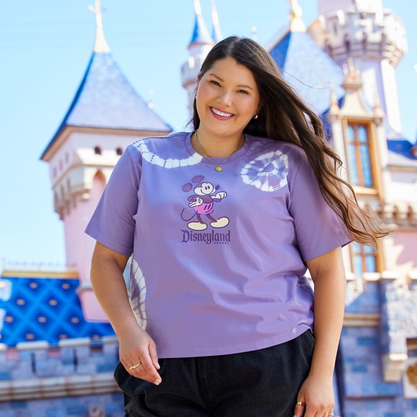 Mickey Mouse Genuine Mousewear Tie-Dye T-Shirt for Women – Disneyland