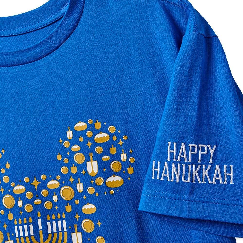 Mickey Mouse Icon Hanukkah T-Shirt for Adults