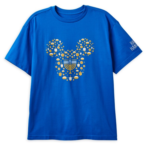 Mickey Mouse Icon Hanukkah T-Shirt for Adults