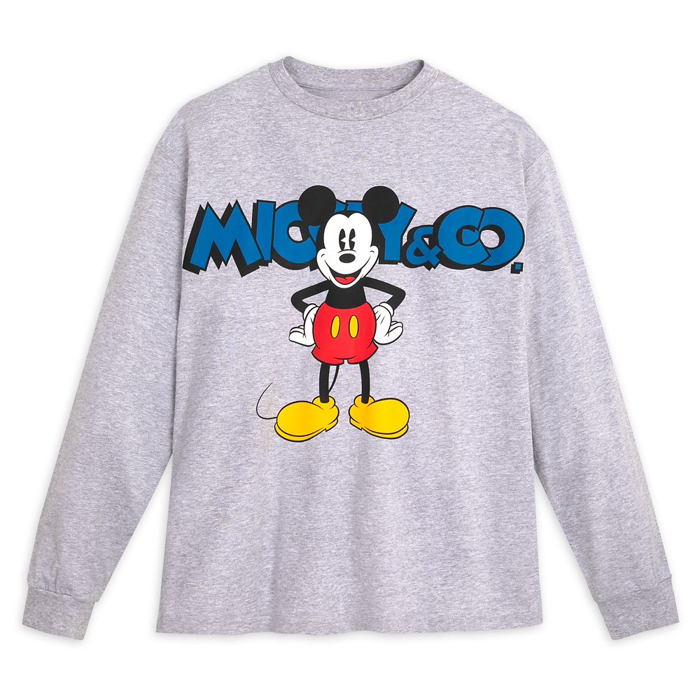 Mickey Mouse Long Sleeve T-Shirt for Adults – Mickey&Co.