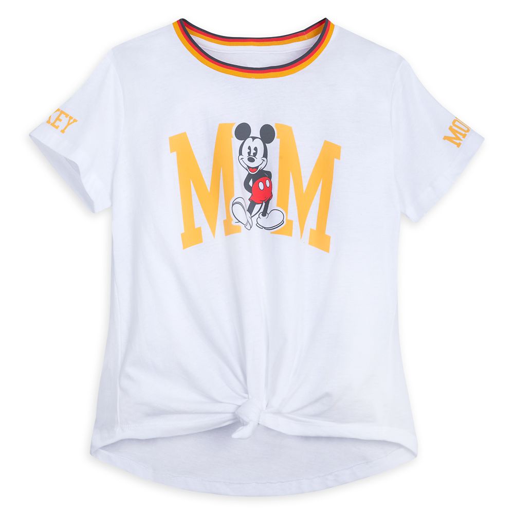 Mickey Mouse Knotted T-Shirt for Adults – Buy Online Now