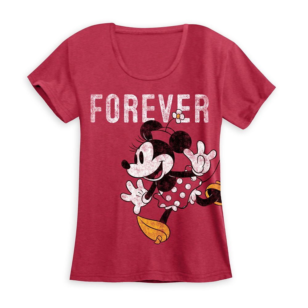 Minnie Mouse ''Forever'' Couples T-Shirt for Women Official shopDisney