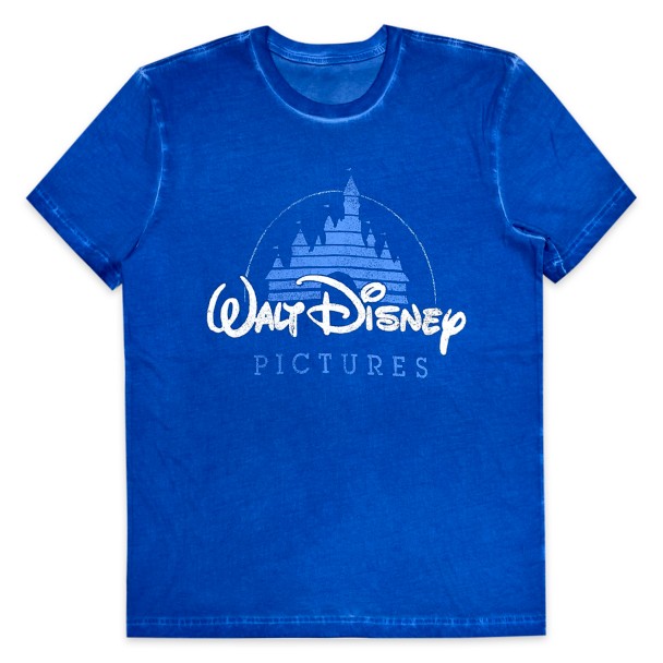 Walt Disney Pictures Logo Mineral Wash T-Shirt for Adults