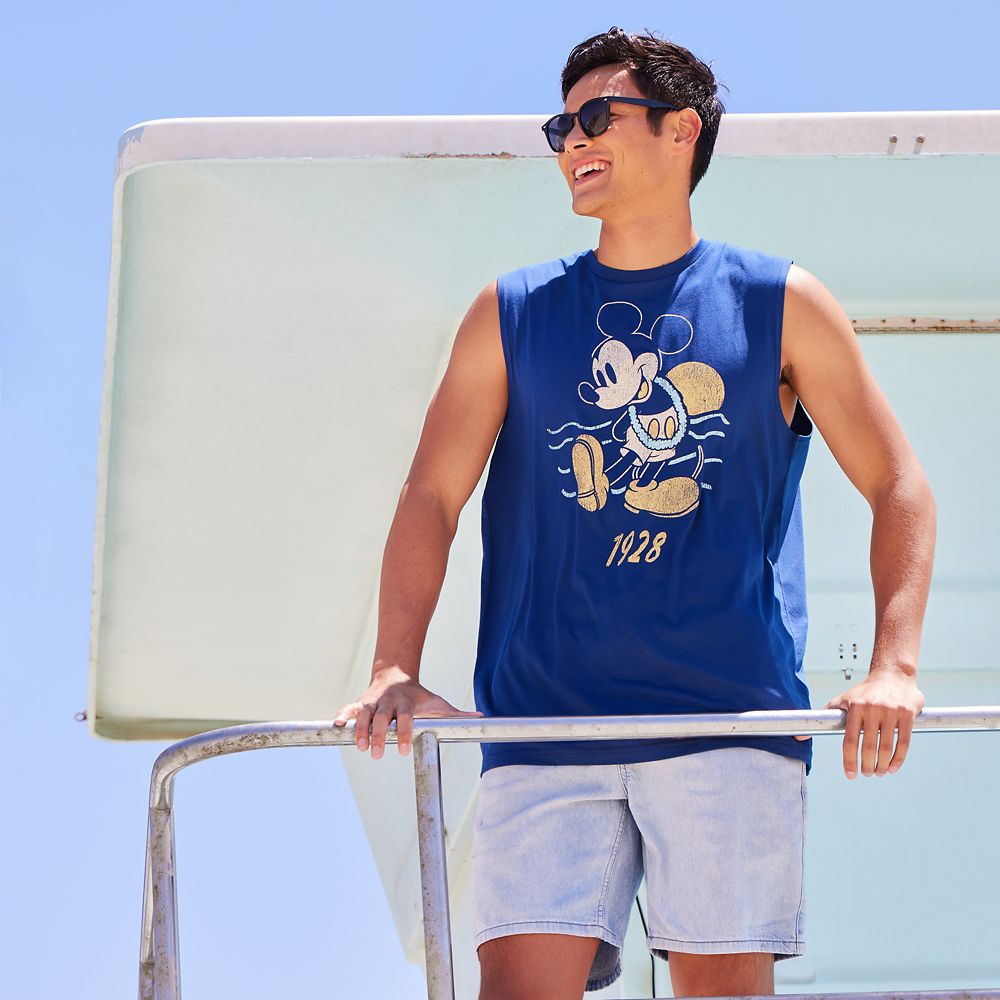 Mickey Mouse Tropical Tank Top for Adults