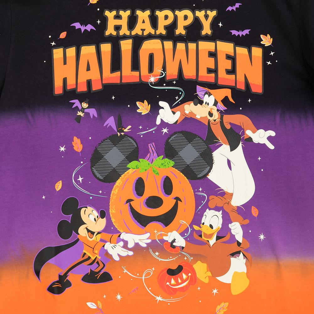 Mickey Mouse and Friends Halloween T-Shirt for Adults