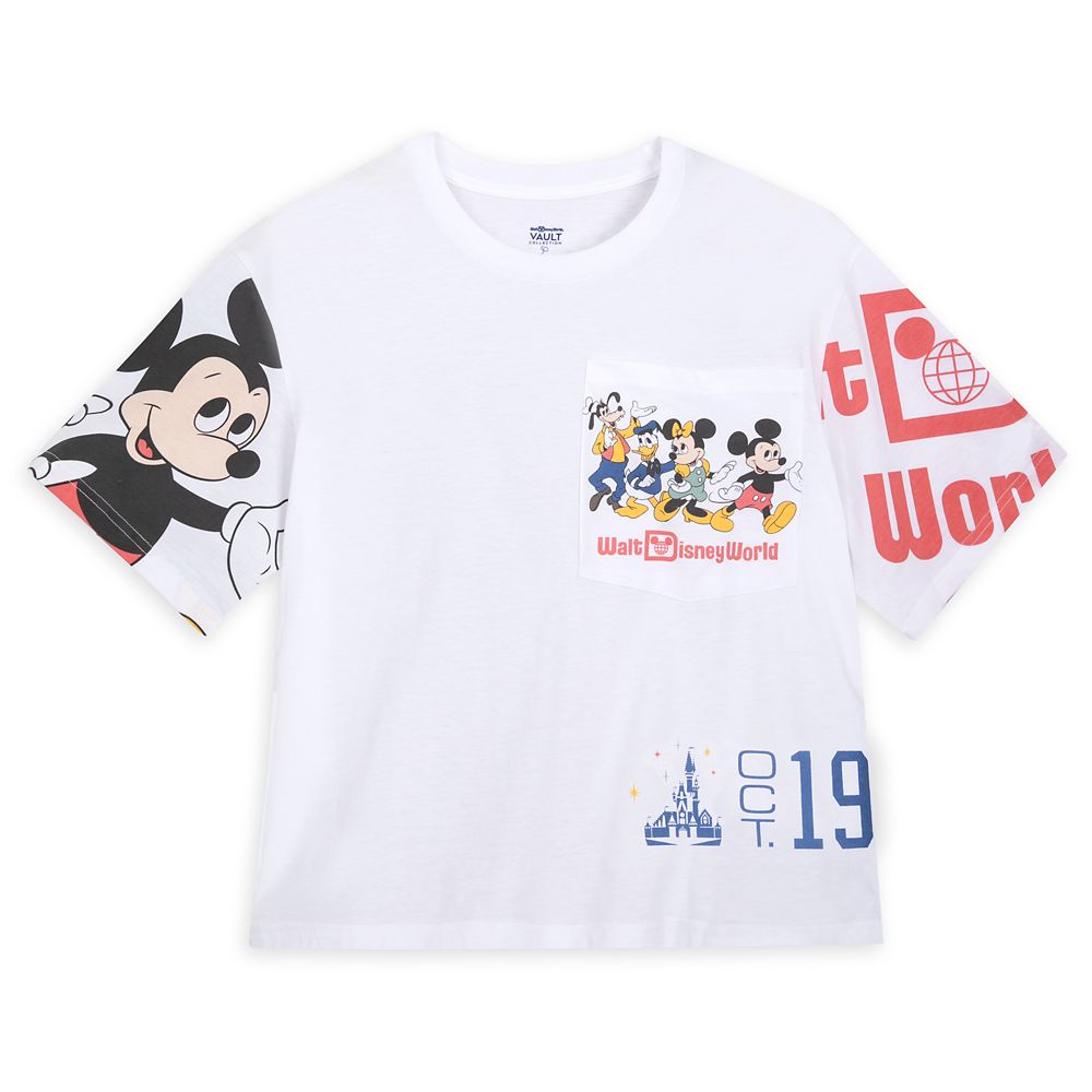 Mickey Mouse and Friends Semi-Crop Top for Women – Walt Disney World 50th Anniversary was released today