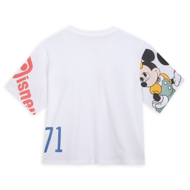Mickey Mouse and Friends Semi-Crop Top for Women – Walt Disney World 50th Anniversary