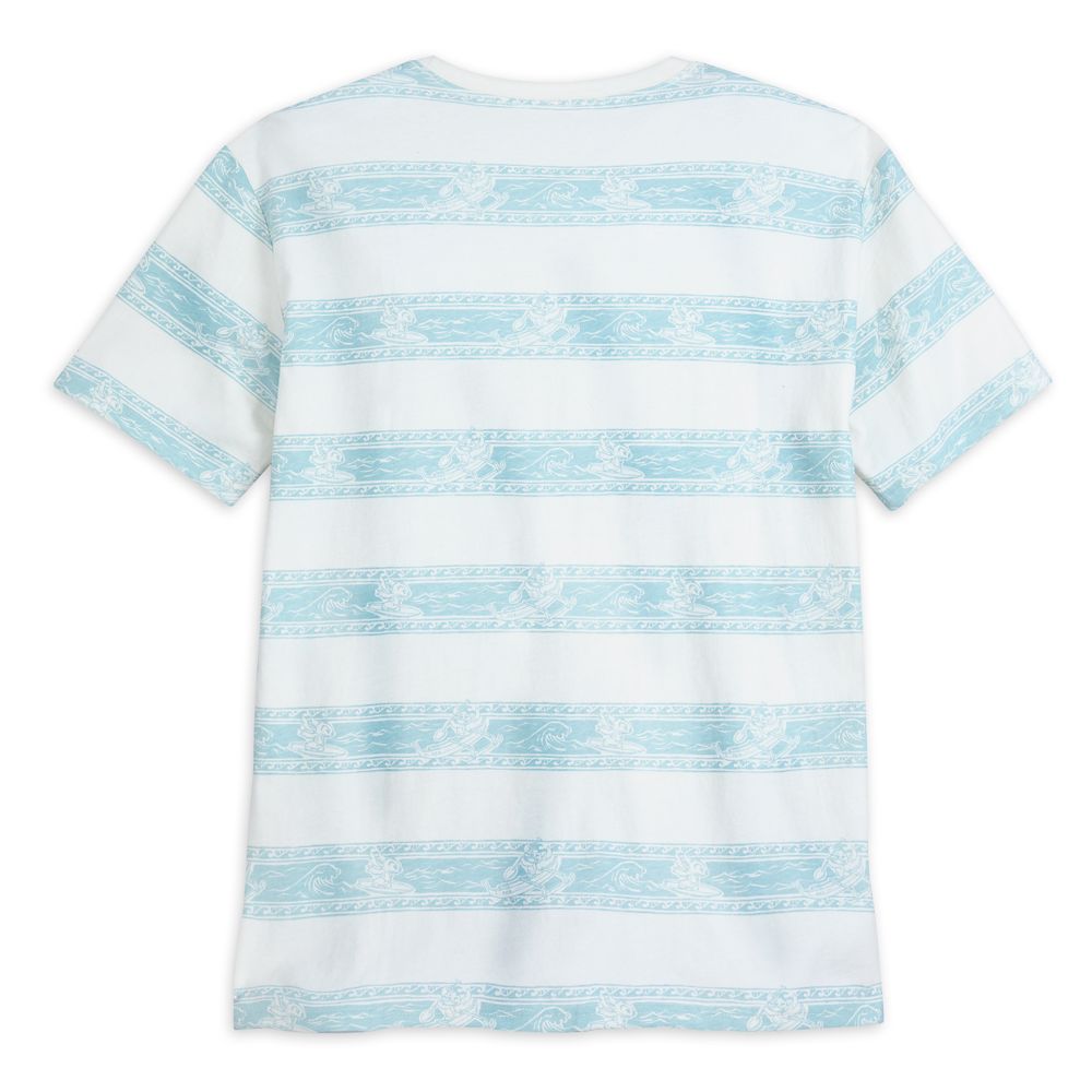 Stitch Striped Tee for Adults