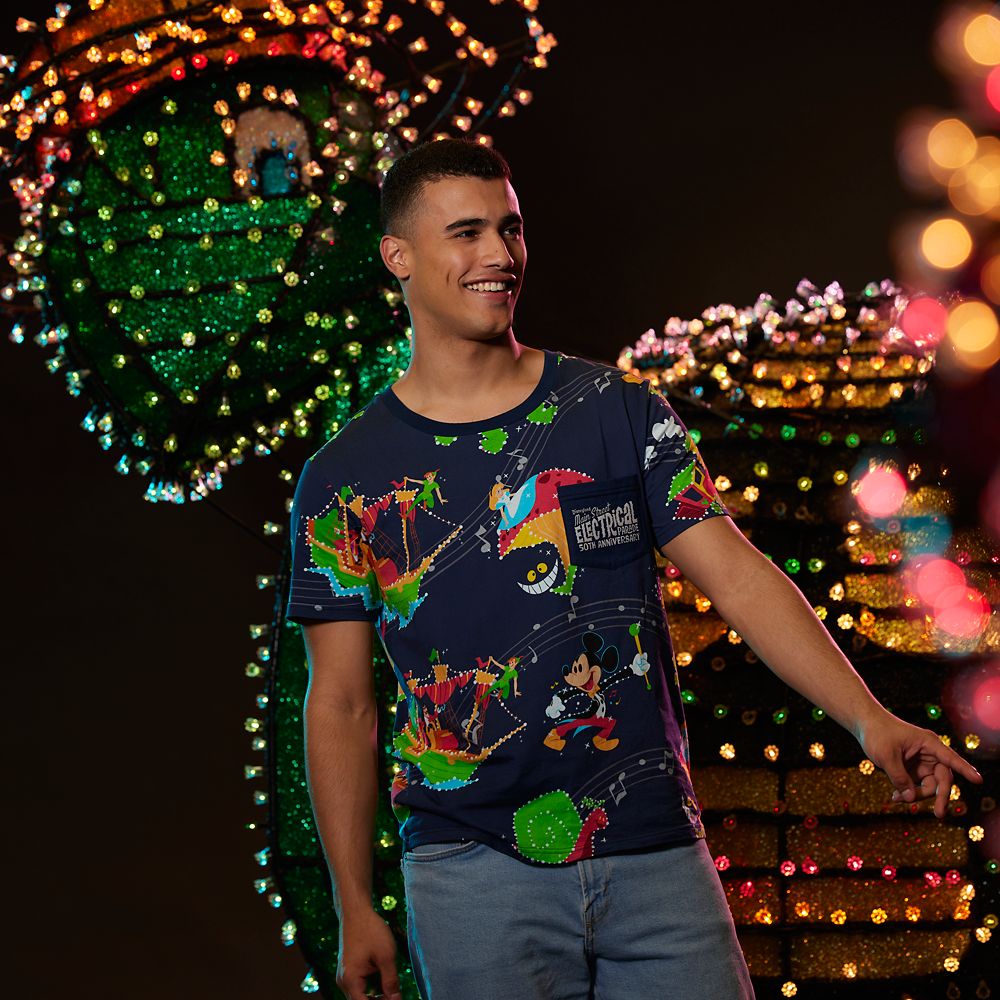 Mickey Mouse – The Main Street Electrical Parade 50th Anniversary T-Shirt for Adults