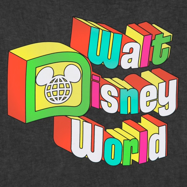 Walt Disney World Logo Mineral Wash T-Shirt for Adults