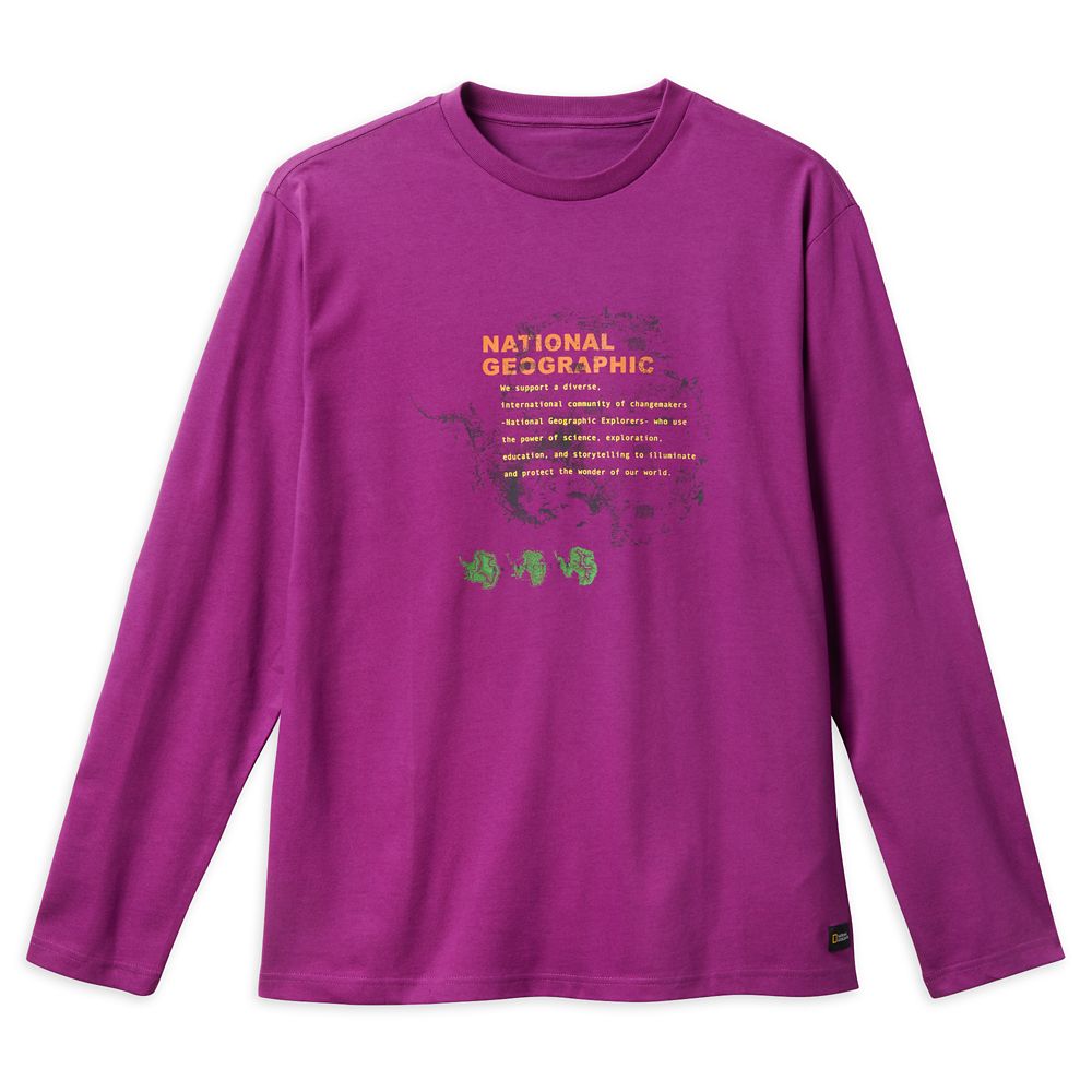 National Geographic Marine Biologists Long Sleeve T-Shirt for Adults is available online