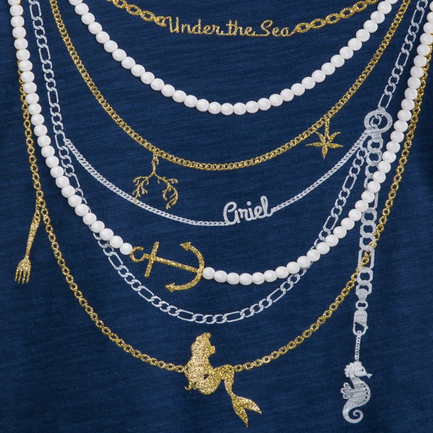 The Little Mermaid ''Necklace'' T-Shirt for Girls