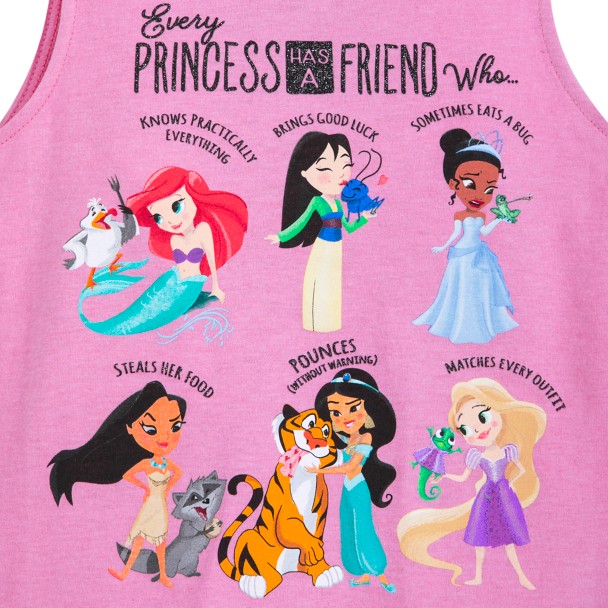 Disney Princess Tank Top for Girls