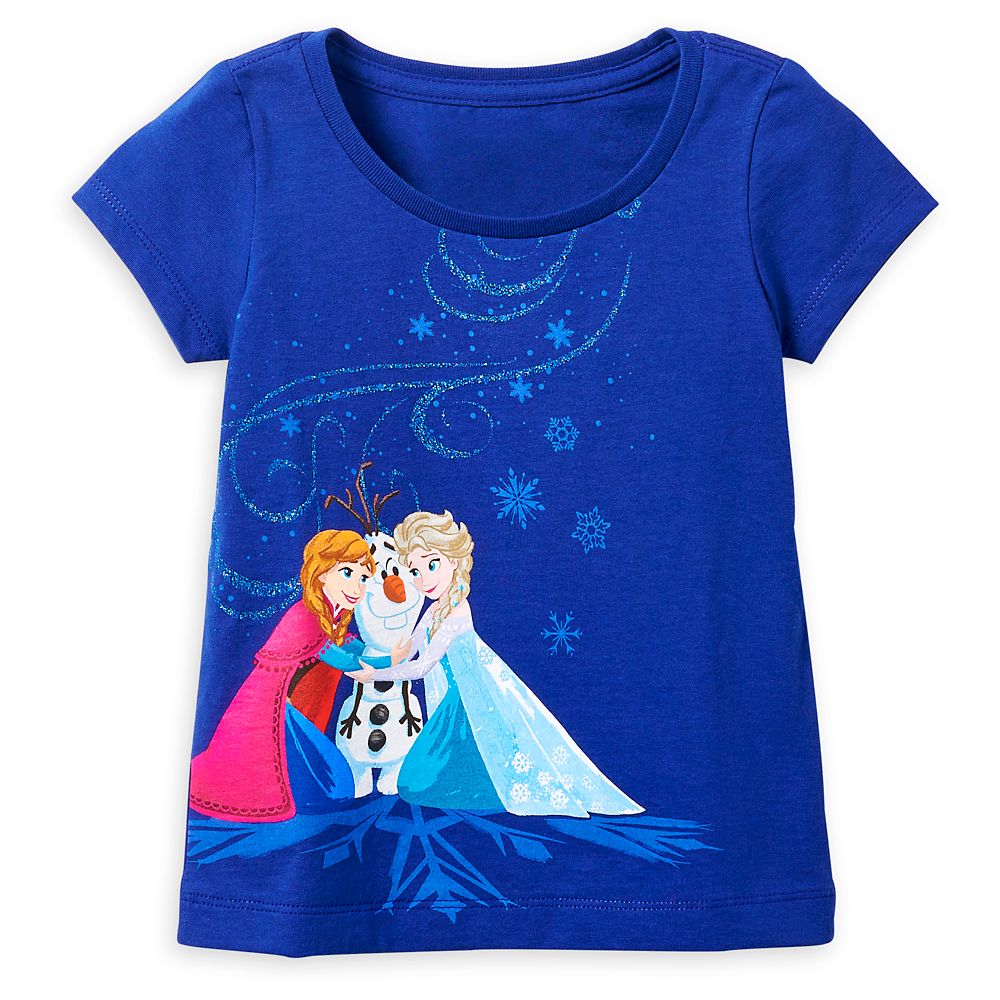 Anna, Elsa, and Olaf T-Shirt for Girls