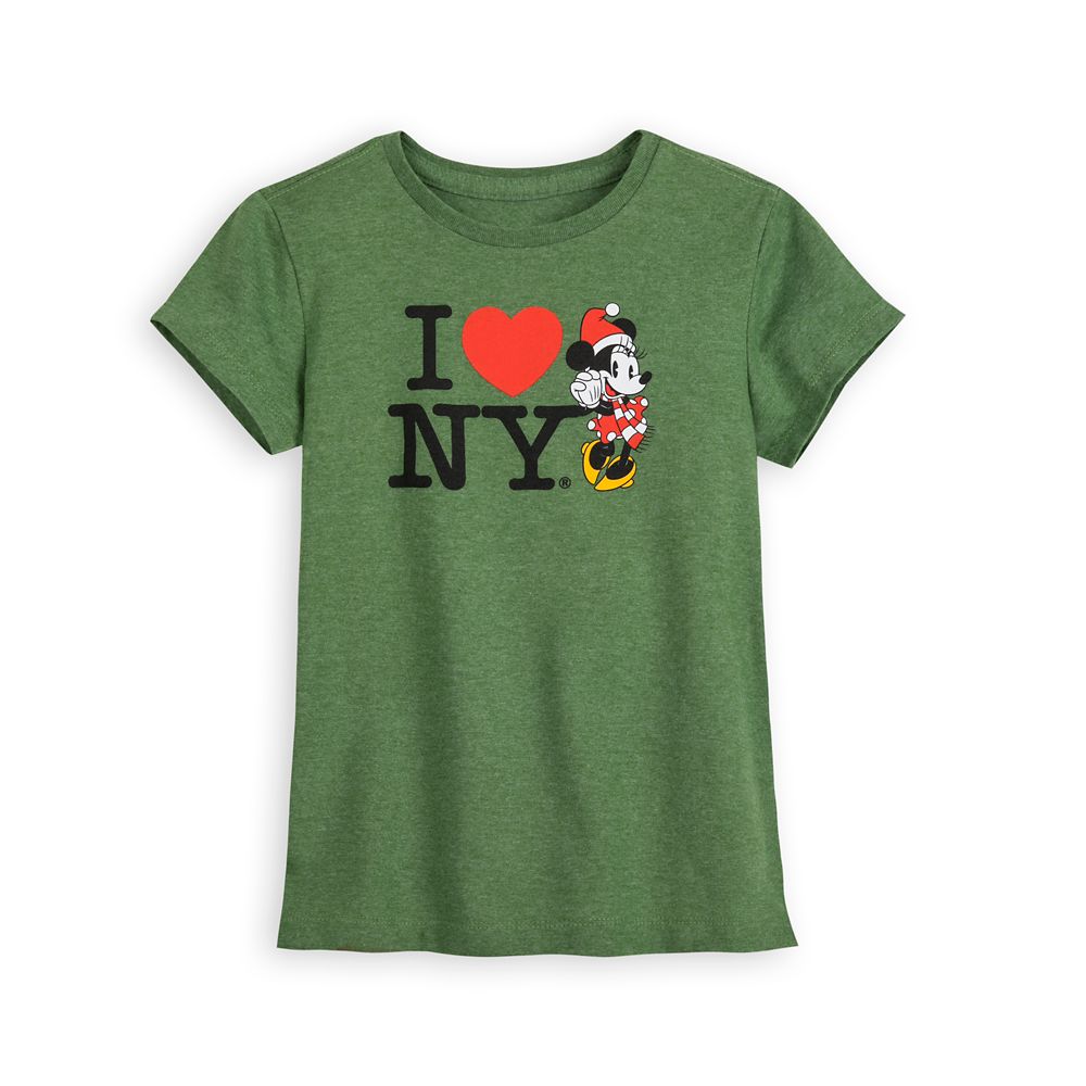 Minnie Mouse Holiday T-Shirt for Girls – I ♥ NY