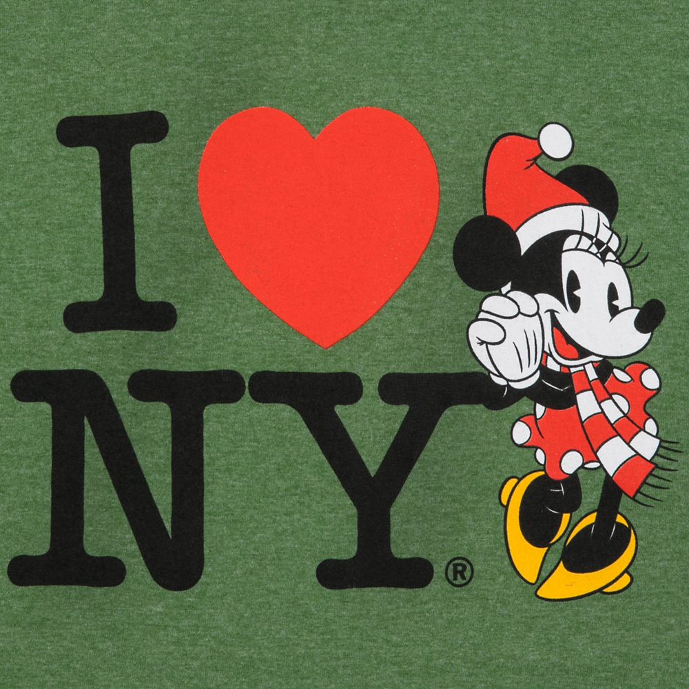 Minnie Mouse Holiday T-Shirt for Girls – I ♥ NY