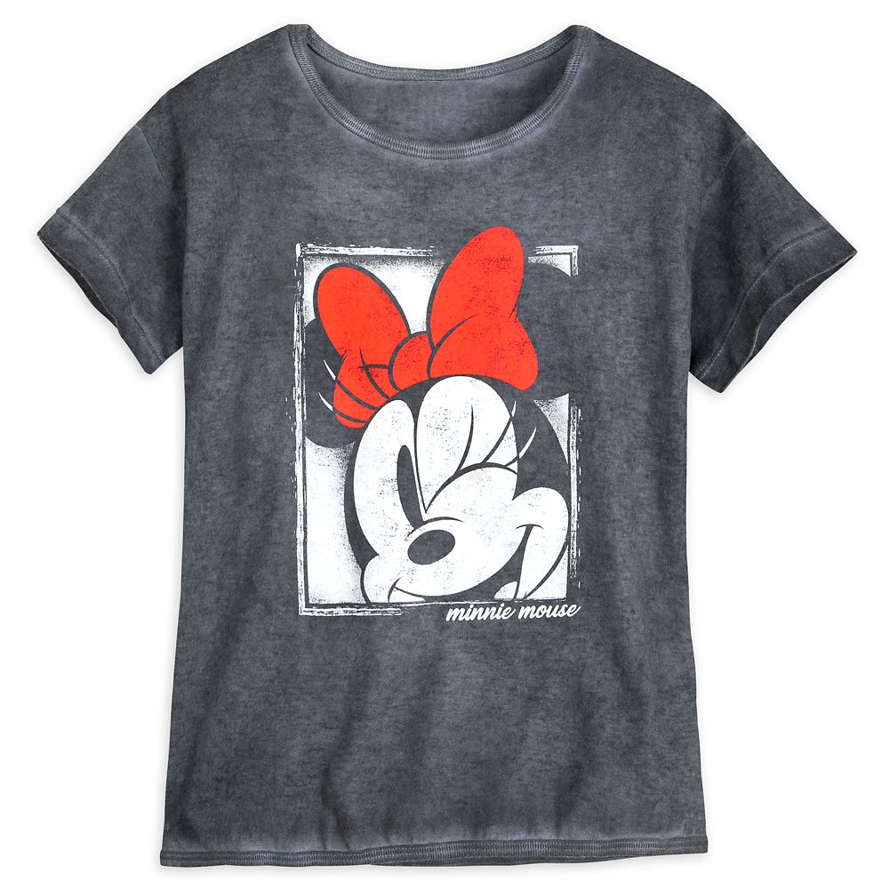 Minnie Mouse Mineral Wash T-Shirt for Girls