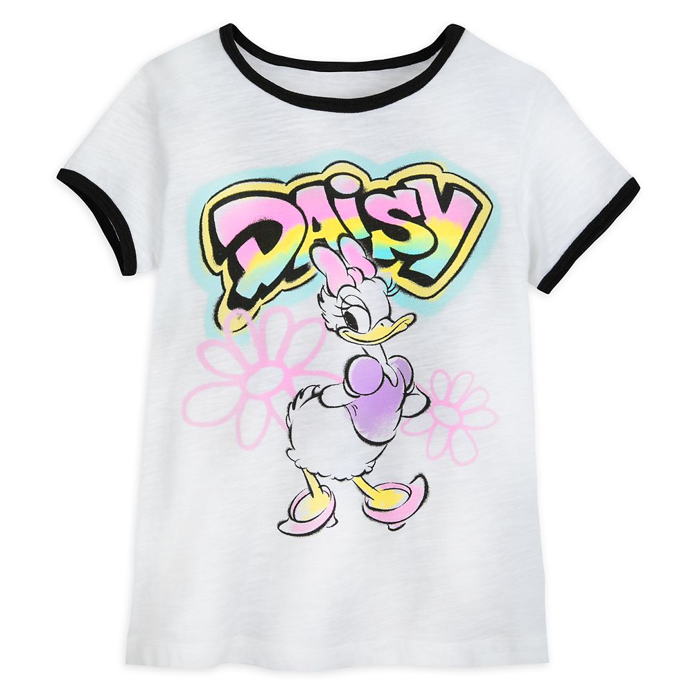 Daisy Duck Ringer T-Shirt for Kids