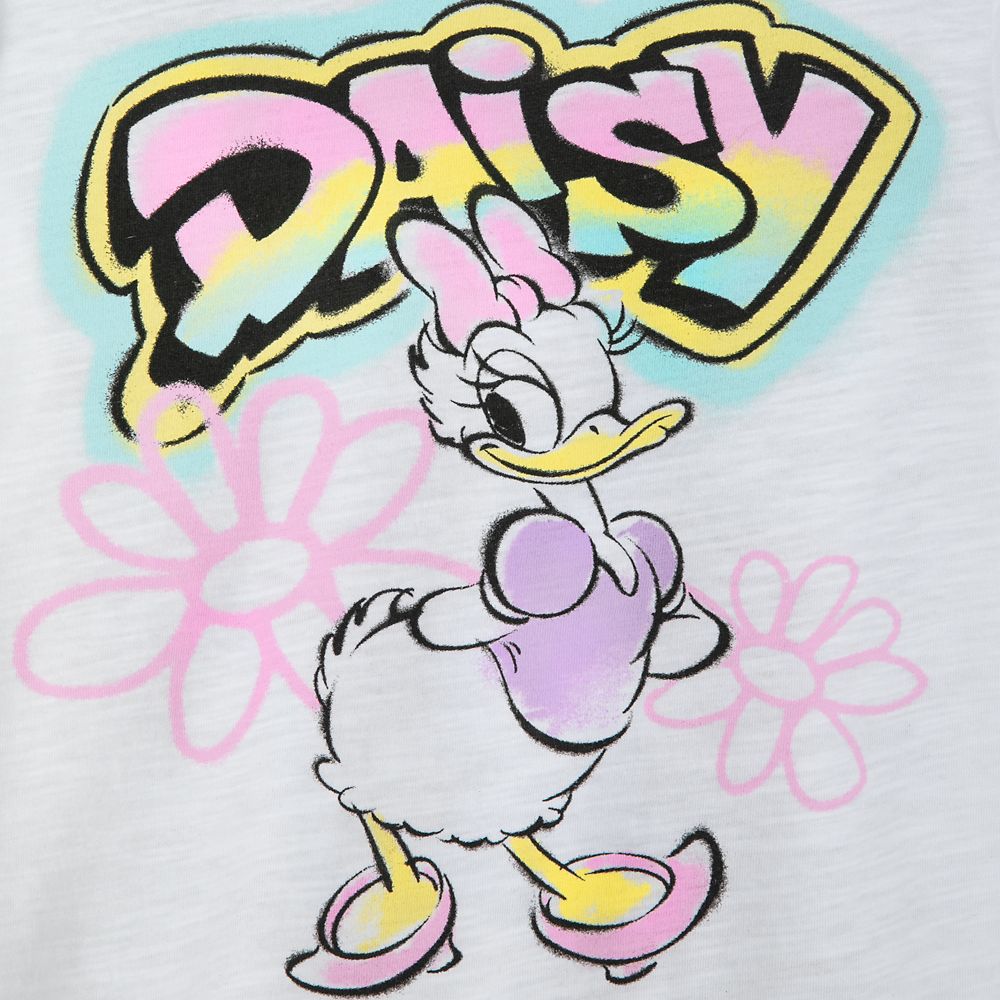 Daisy Duck Ringer T-Shirt for Kids