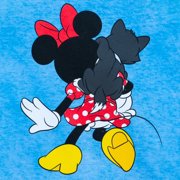 Minnie Mouse and Figaro Fashion T-Shirt for Girls