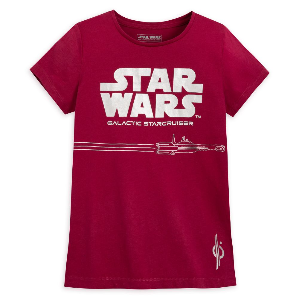 Star Wars: Galactic Starcruiser Logo T-Shirt for Girls is available online for purchase