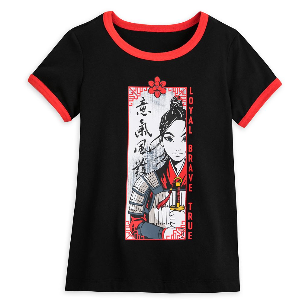 Mulan Ringer T-Shirt for Girls – Live Action Film