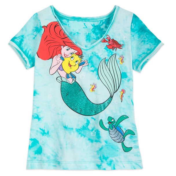 Ariel Tie-Dye T-Shirt for Girls