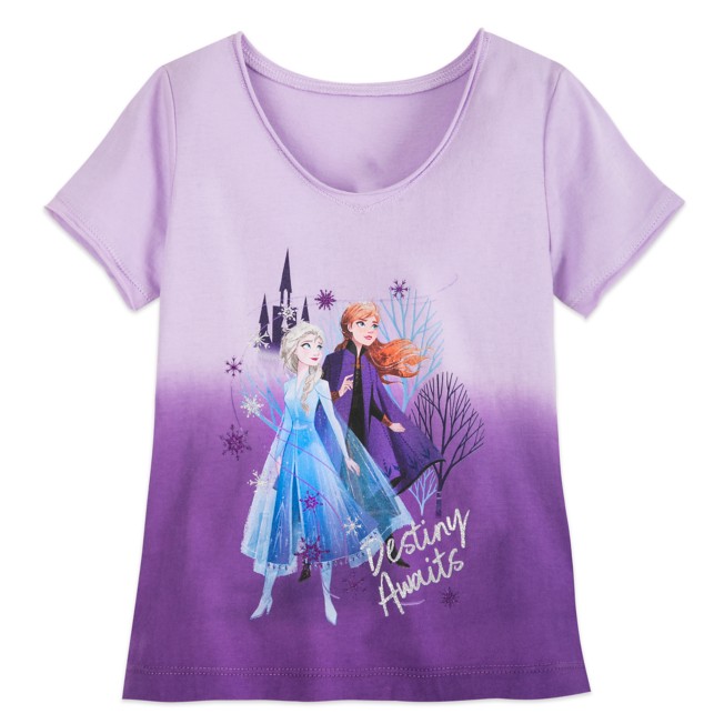 Details about   Disney Frozen Elsa and Anna Tee Girls Sz 4 5 6 NEW 