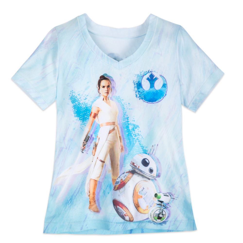 Rey V-Neck T-Shirt for Girls – Star Wars: The Rise of Skywalker
