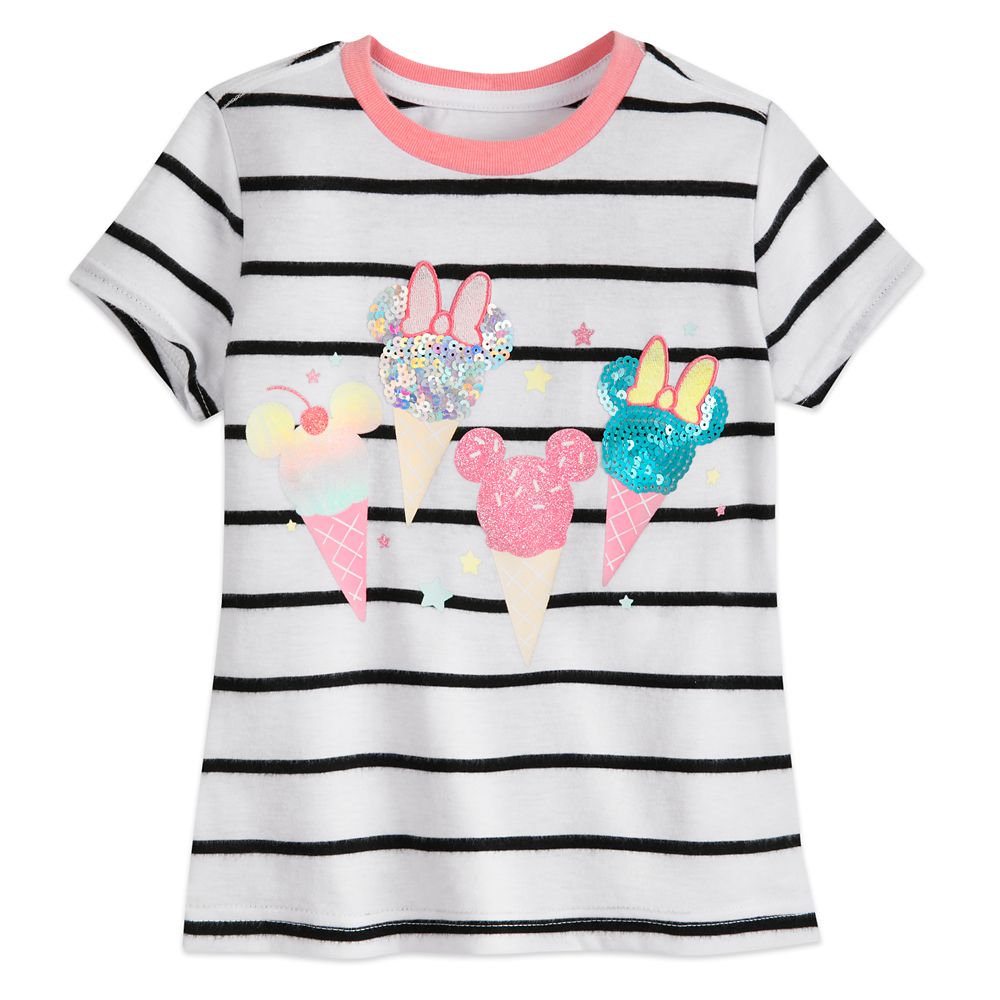 mickey mouse ice cream cone shirt