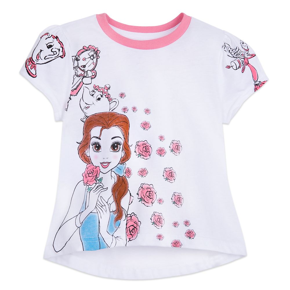 Belle and Friends T-Shirt for Girls – Beauty and the Beast