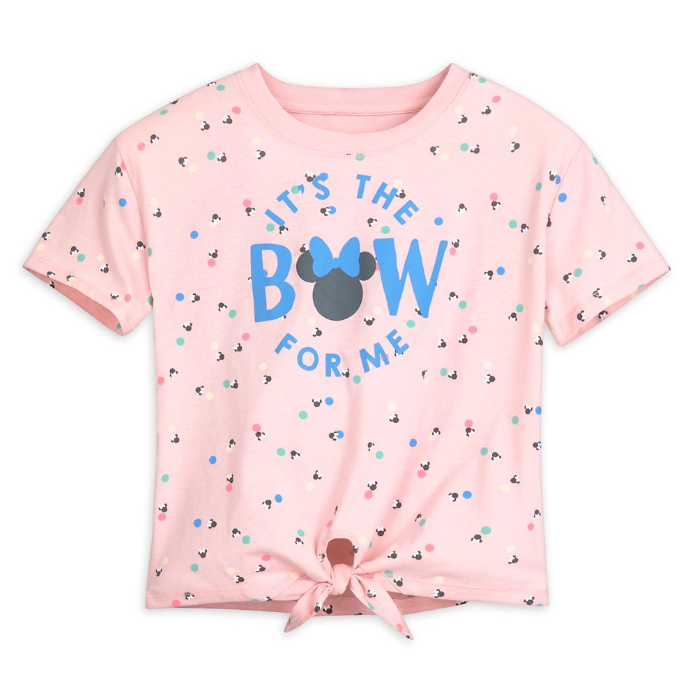 Minnie Mouse Bow T-Shirt for Girls is now available online
