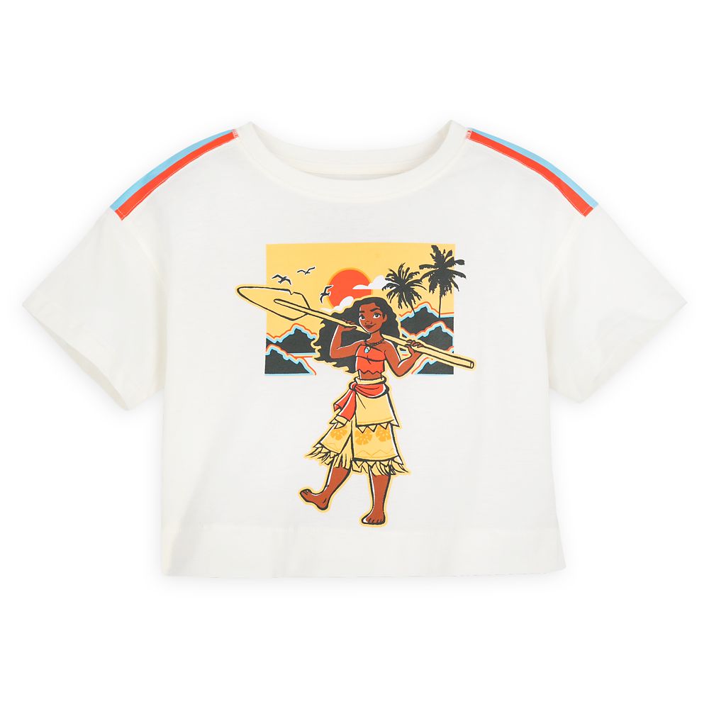 Moana Semi-Cropped T-Shirt for Girls now out for purchase