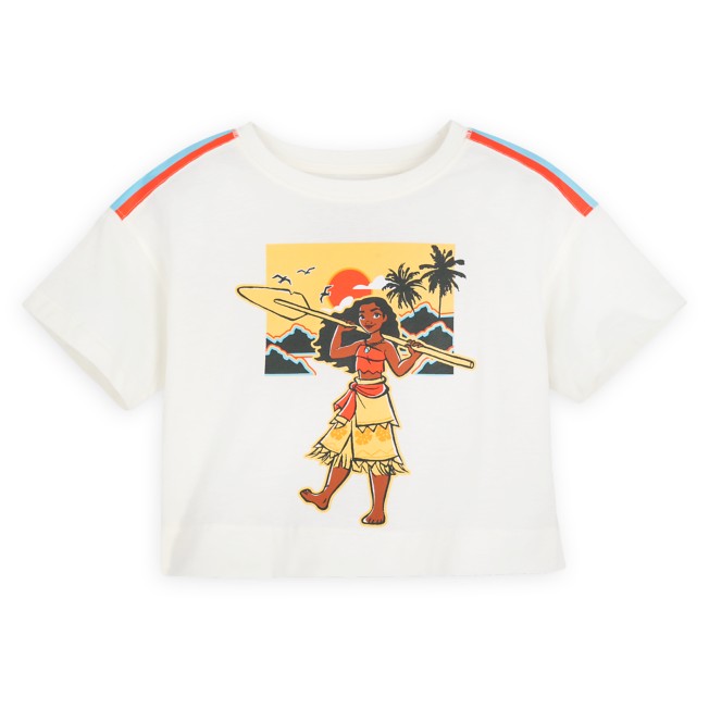 Moana Semi-Cropped T-Shirt for Girls