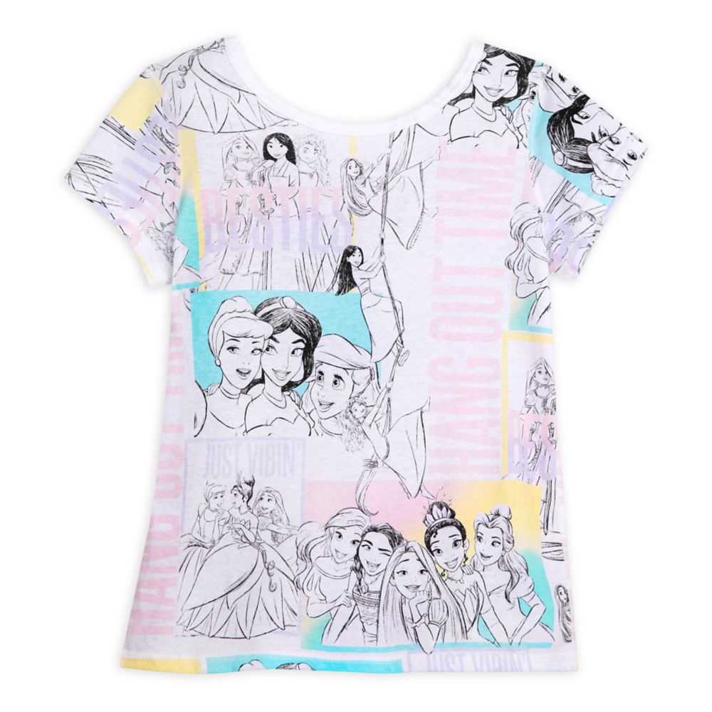 Disney Princess Fashion T-Shirt for Girls