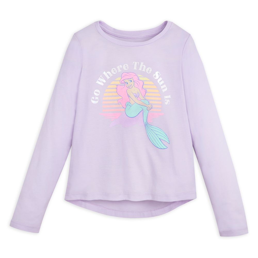 Ariel Long Sleeve T-Shirt for Girls – The Little Mermaid