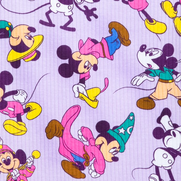 Mickey Mouse Through the Years Fashion T-Shirt for Girls